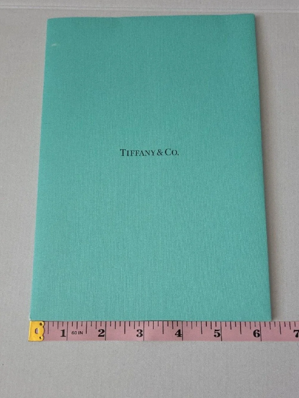 Tiffany & Co. Turquoise Document Pocket Folder